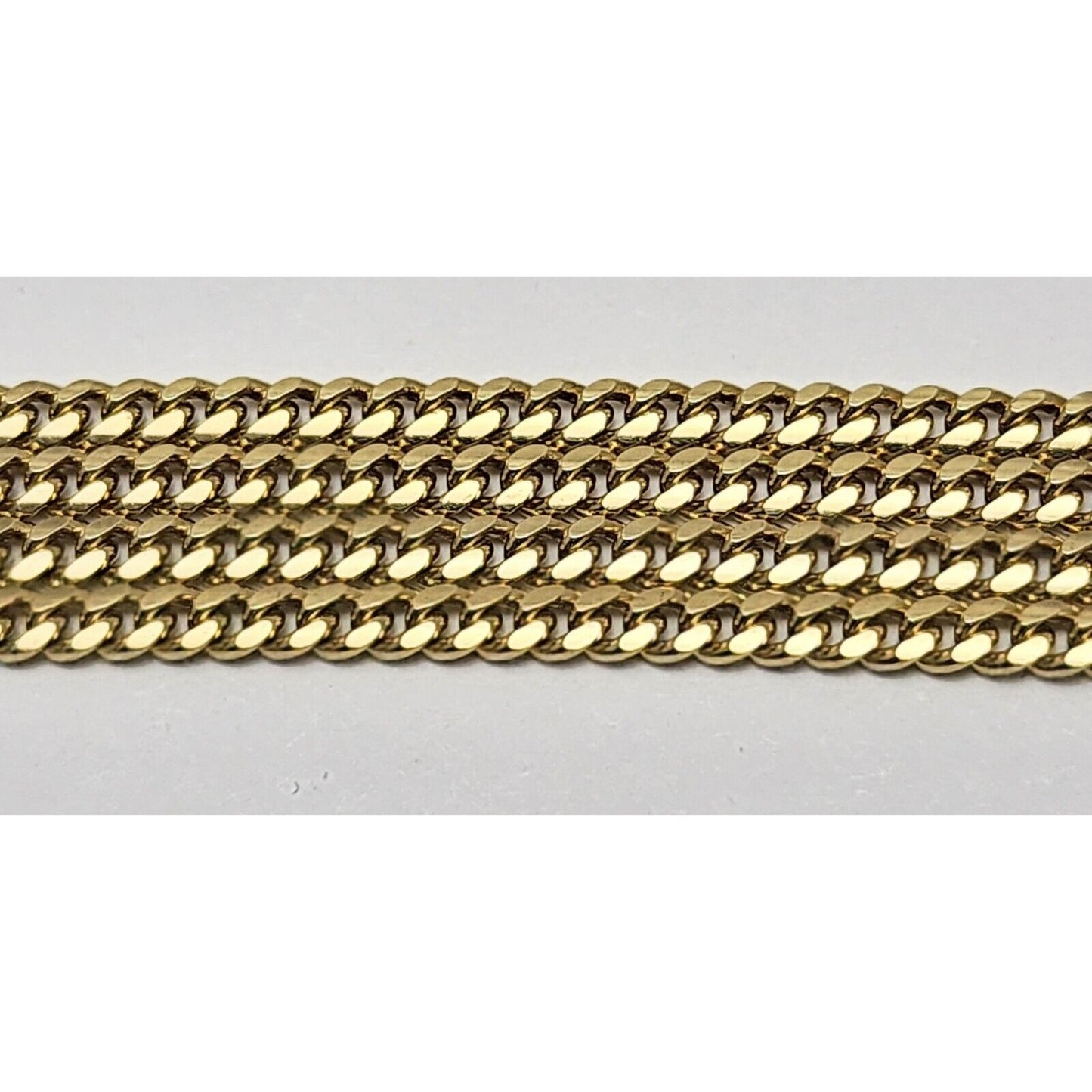 14K Yellow Gold Cuban Link Chain Necklace
