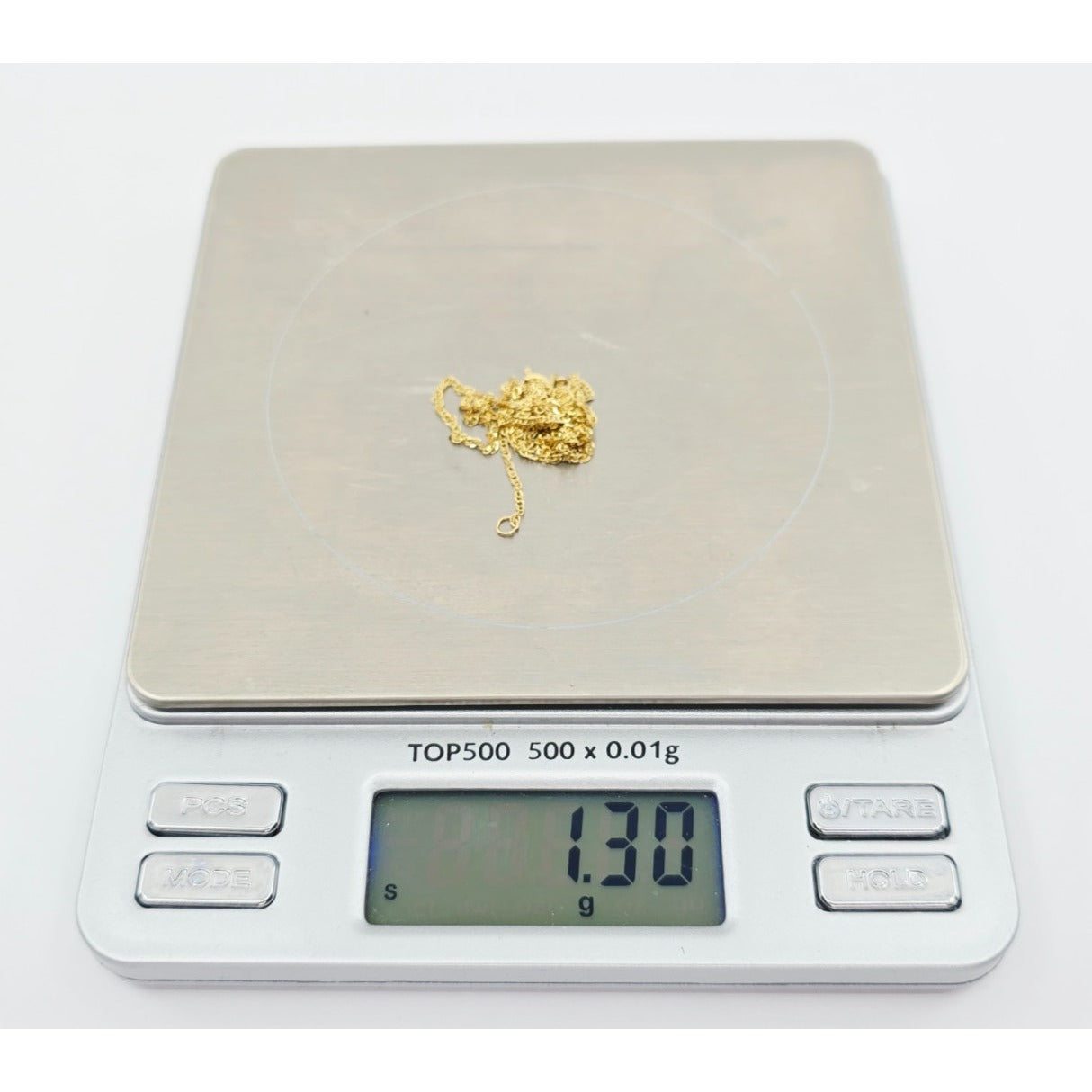 14K Yellow Gold Singapore Rope Chain Necklace
