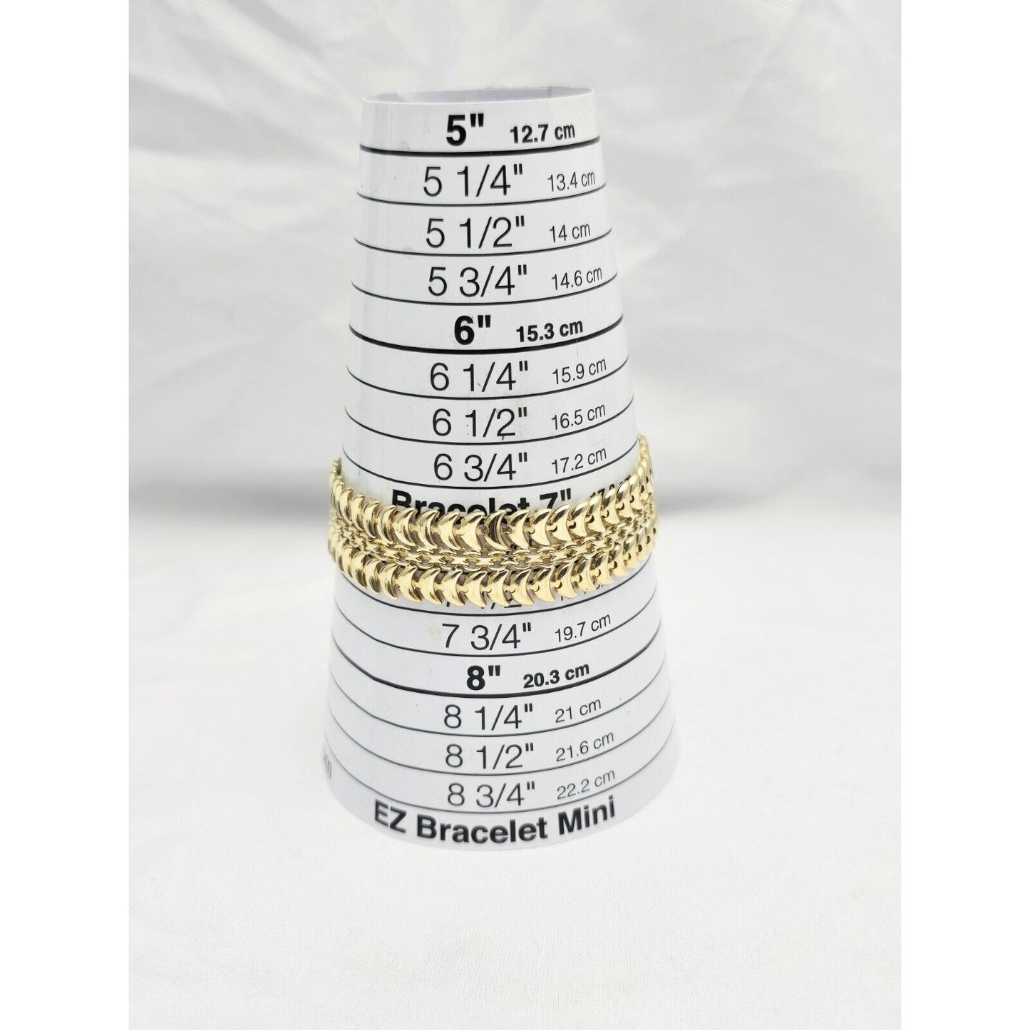 10K Yellow Gold Custom Link Bracelet