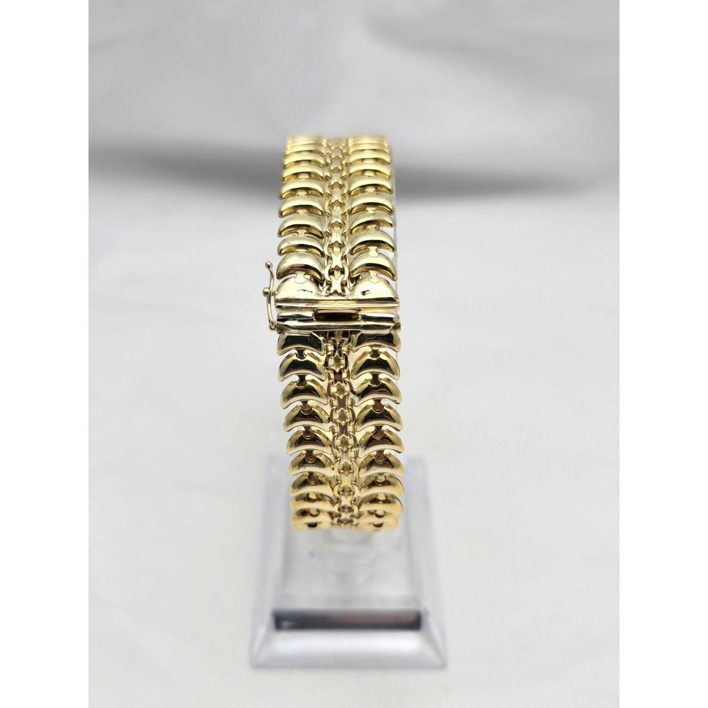 10K Yellow Gold Custom Link Bracelet