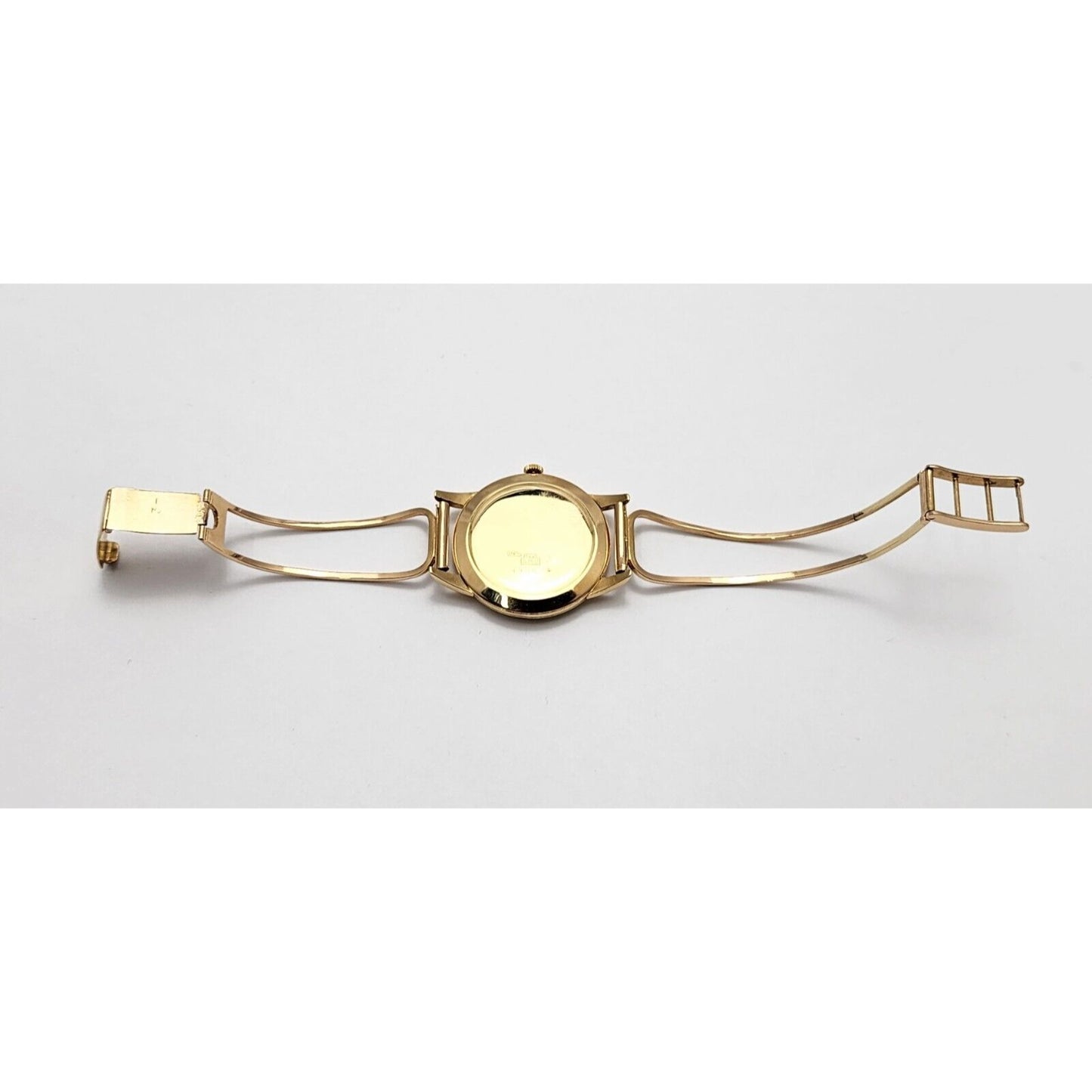 Vintage 1940s Rodania 18K Yellow Gold 35mm 17J Case # 127 Sub Dial Swiss Watch