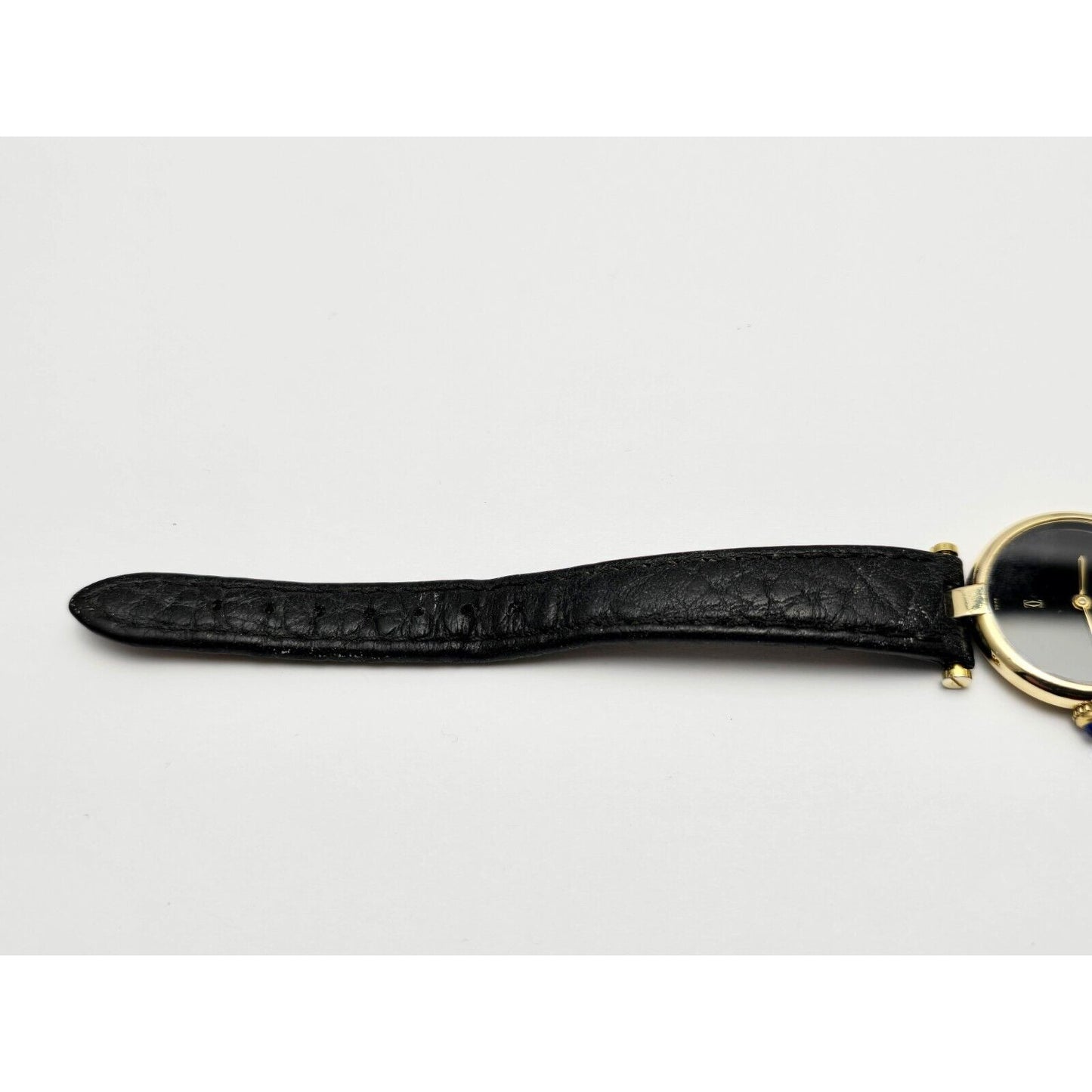 Must de Cartier Paris Vermeil Quartz 18K Gold Plated 925 Silver 24MM 137149