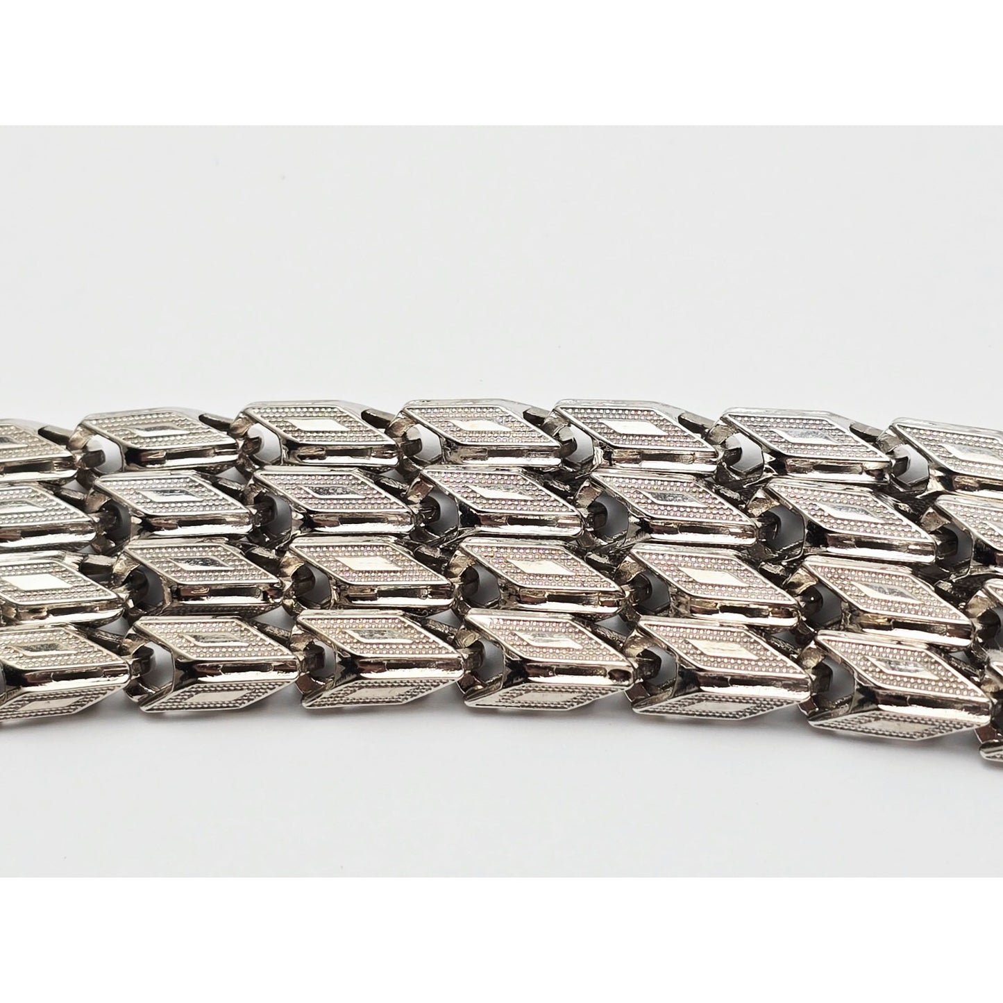 14K White Gold Custom Link Chain Necklace