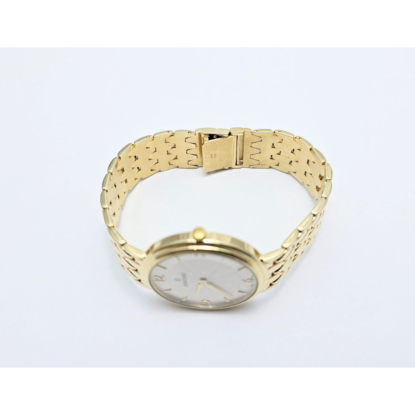 Concord 20.G1.1893 1251004 14K Yellow Gold 34mm Case Swiss Quartz Watch