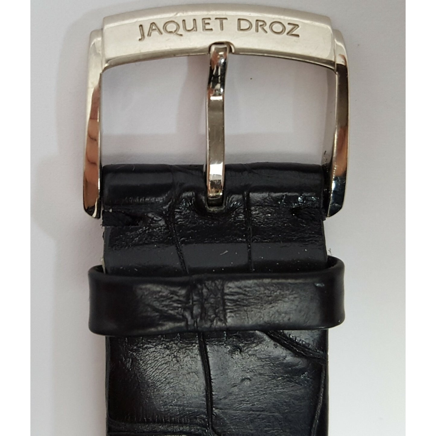 Jaquet Droz Numerus Clausus Grande Seconde 18KT White Gold Enamel Off Centered