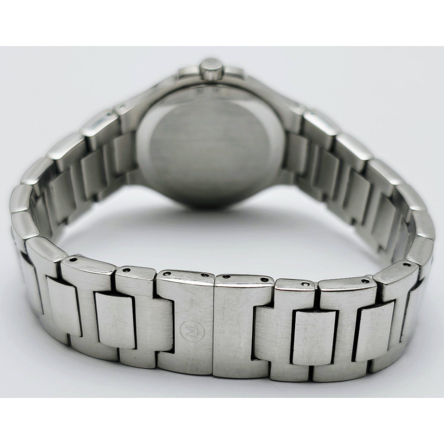 Movado Museum 28mm Stainless Steel Ladies Quartz Black Dial Watch 01.3.14.1033