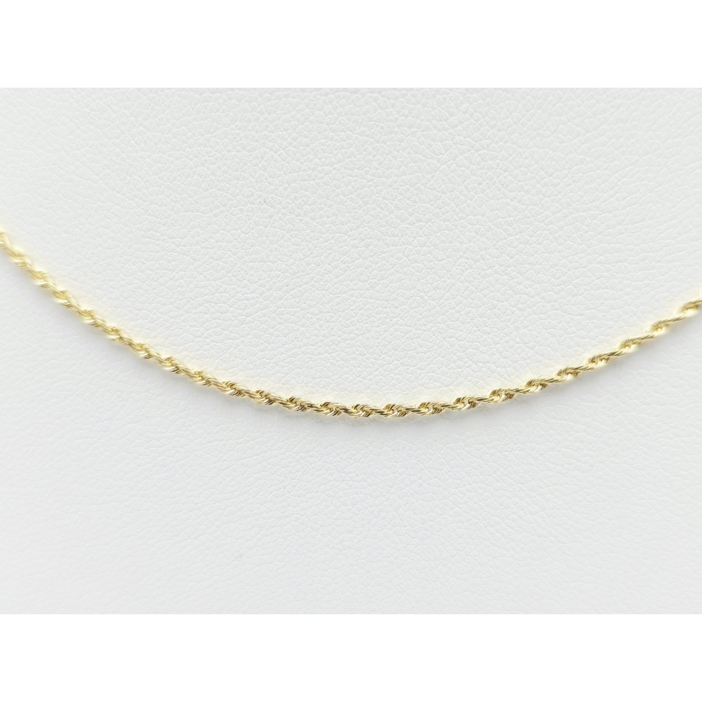 14K Yellow Gold Child Kid Baby Rope Chain Necklace