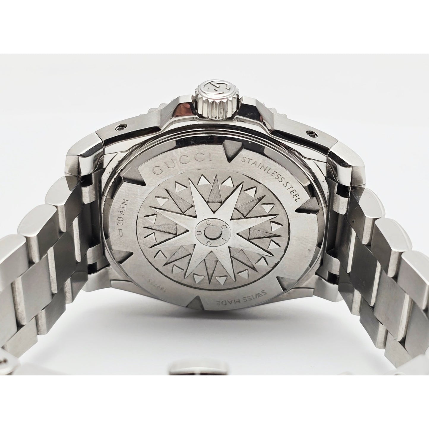 Gucci Dive Automatic Stainless Steel 40MM Green Dial Men's YA136363 Watch