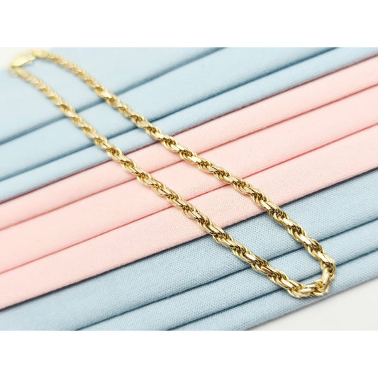 14K Yellow Gold Rope Bracelet