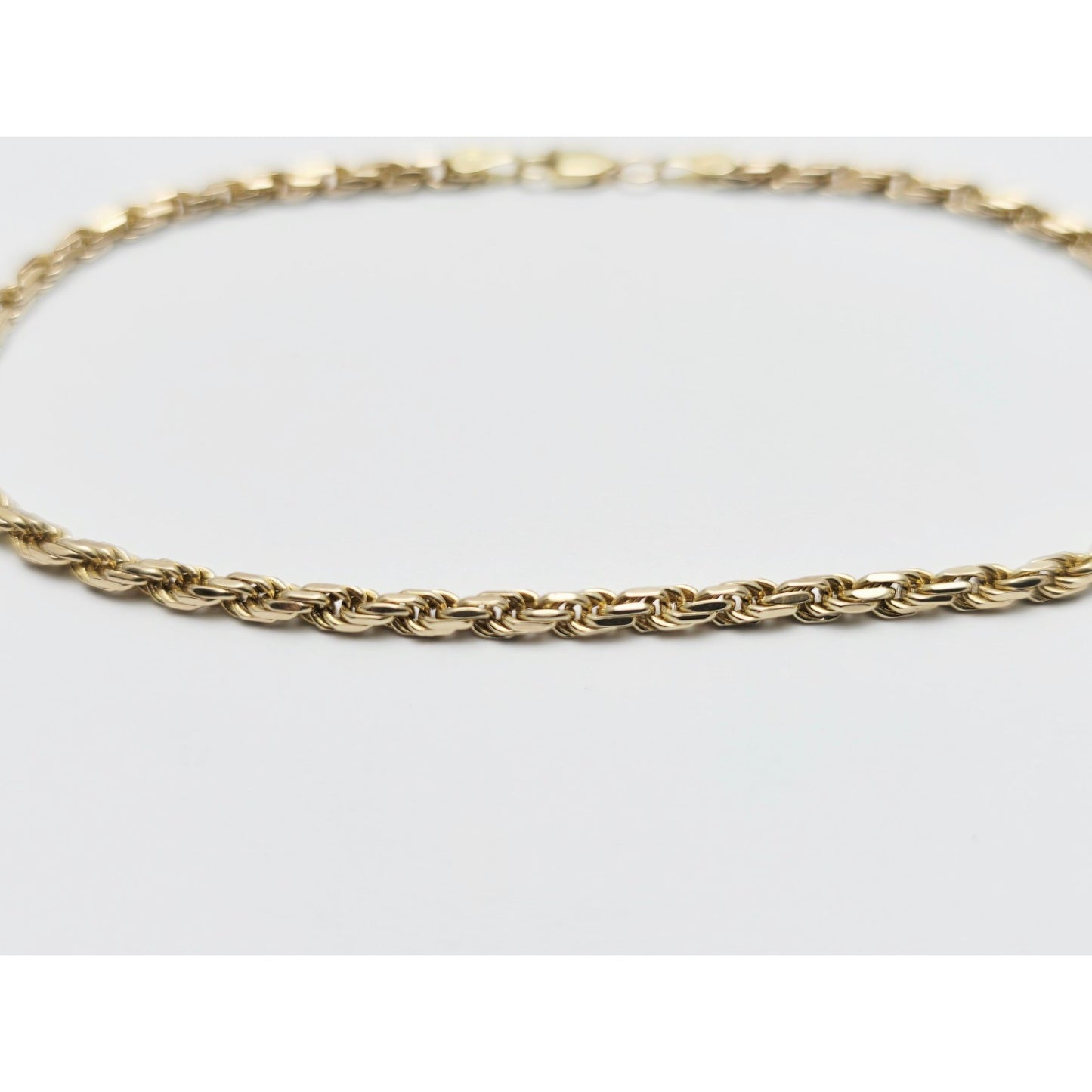 14K Yellow Gold Rope Bracelet