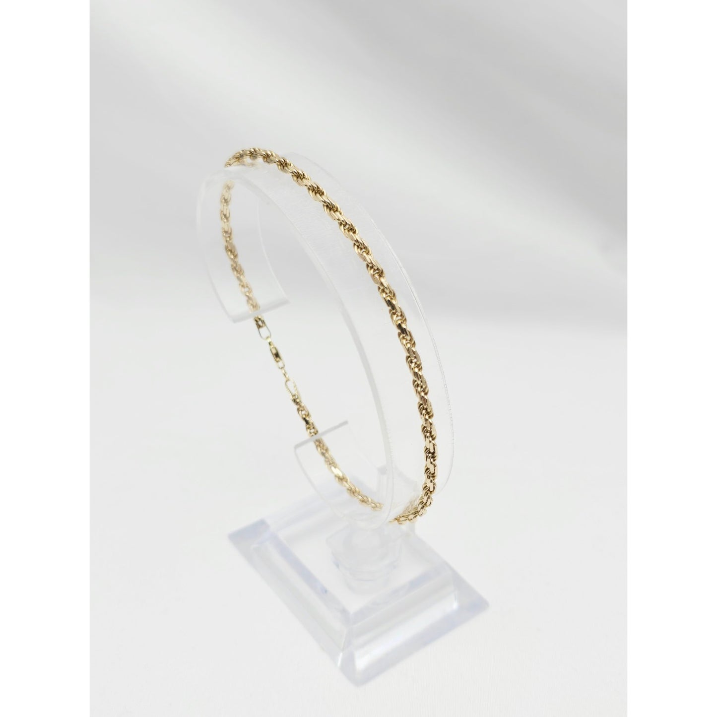 14K Yellow Gold Rope Bracelet
