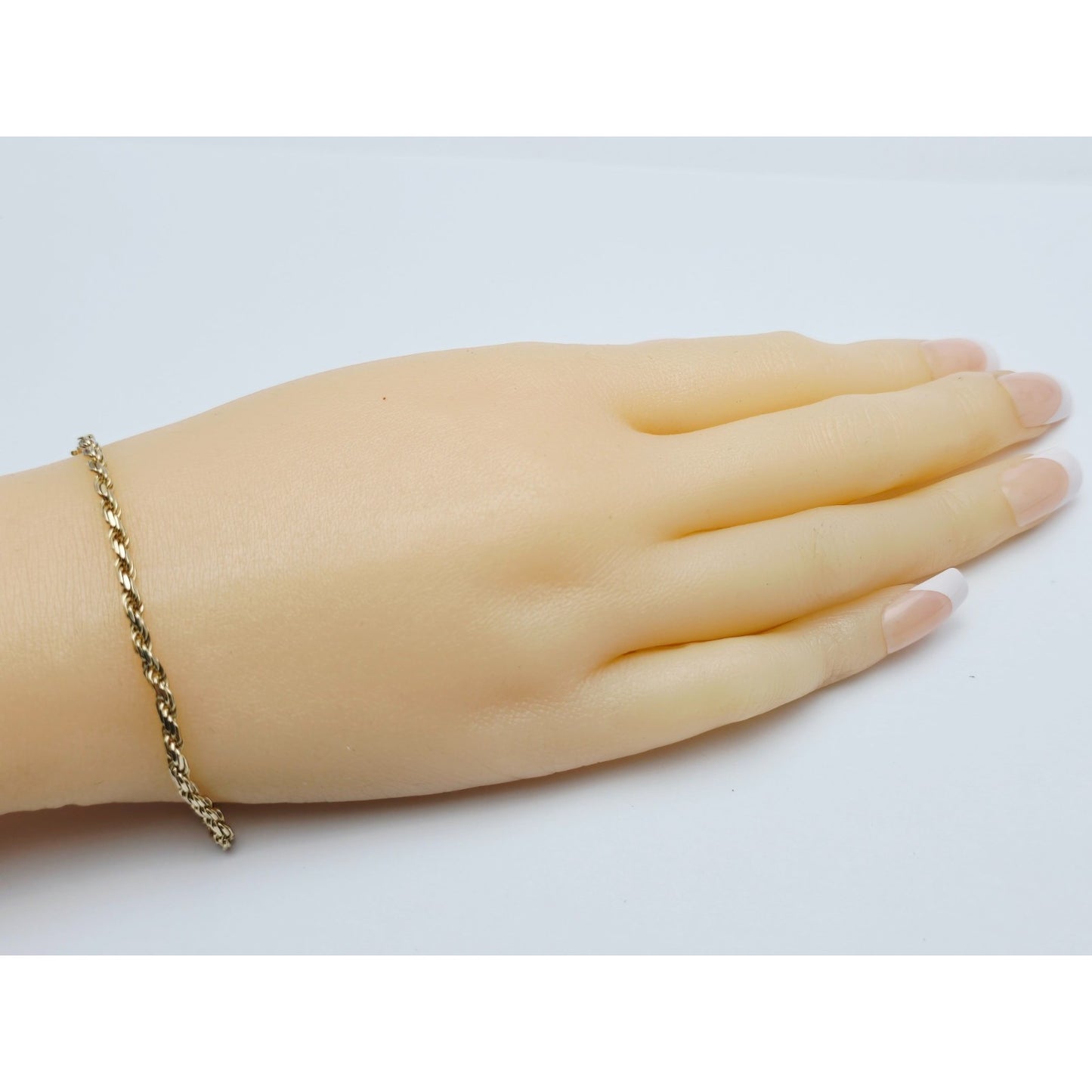 14K Yellow Gold Rope Bracelet