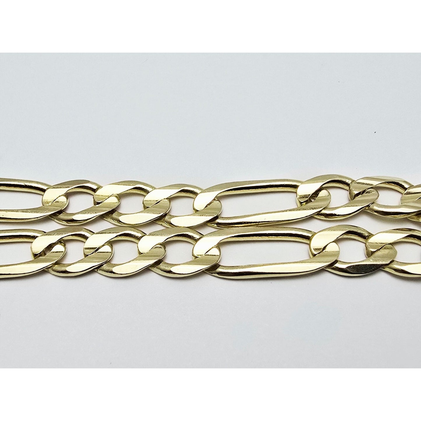 14K Yellow Gold Figaro Link Bracelet