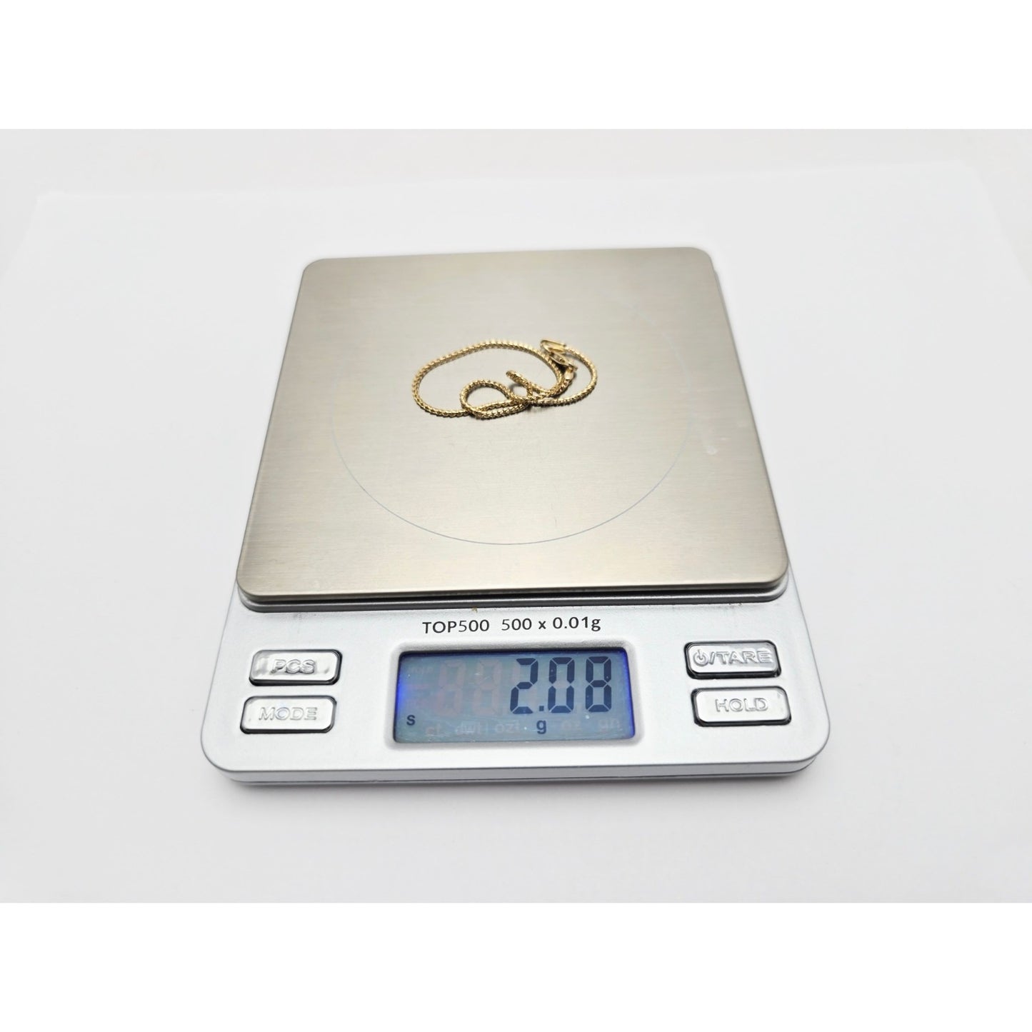 14K Yellow Gold Franco Link Chain Bracelet