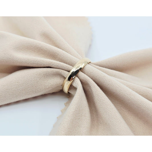 14K Yellow Gold Polished Wedding Band Ring