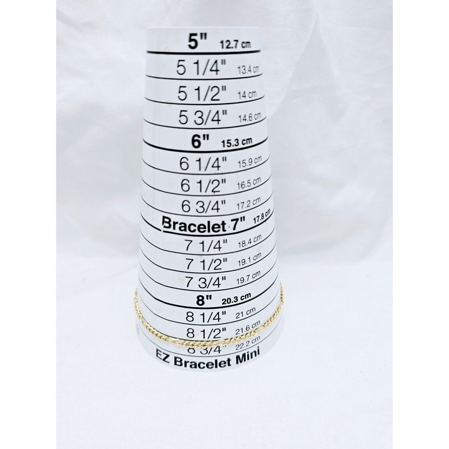 14K Yellow Gold Figaro Link Bracelet