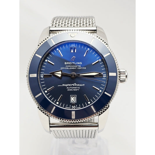 Breitling Superocean Heritage II 46 B20 46mm B20 Steel Blue Dial Box & Papers