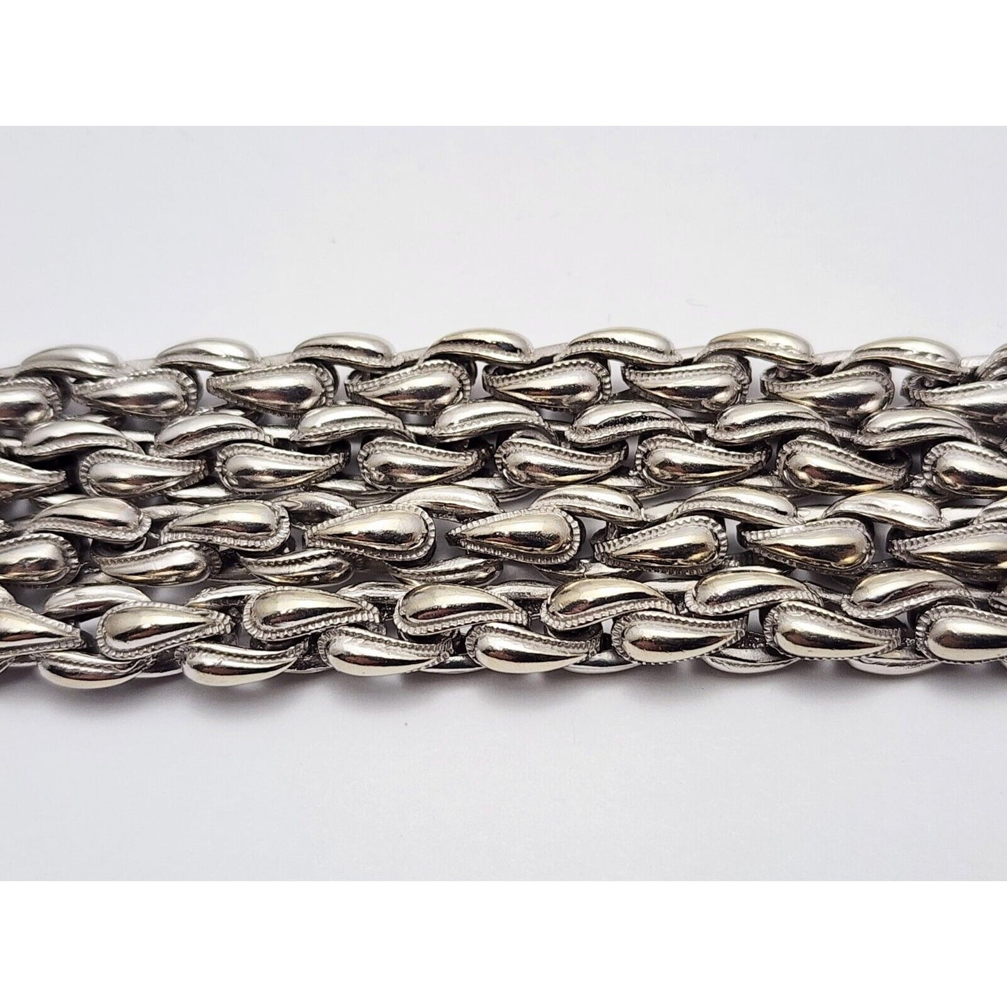 14K White Gold Link Chain Necklace