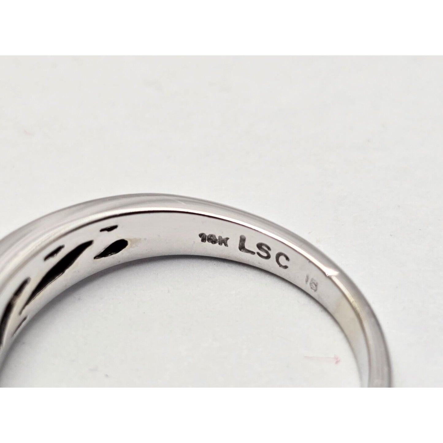 14K White Gold Ladies Marquise Diamond Engagement Ring