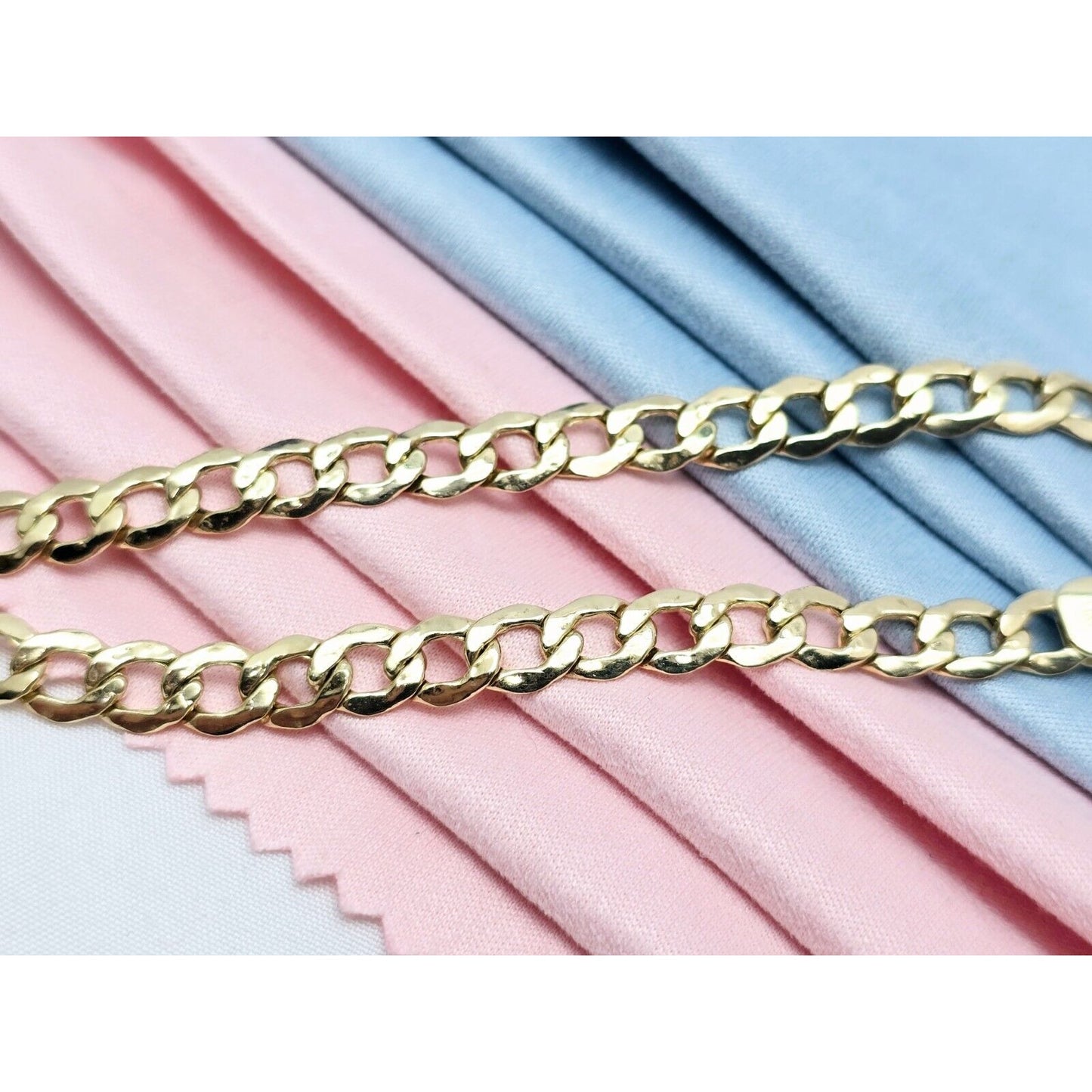 14K Yellow Gold Cuban Link Bracelet
