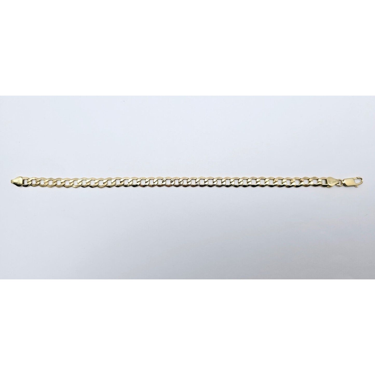 14K Yellow Gold Cuban Link Bracelet