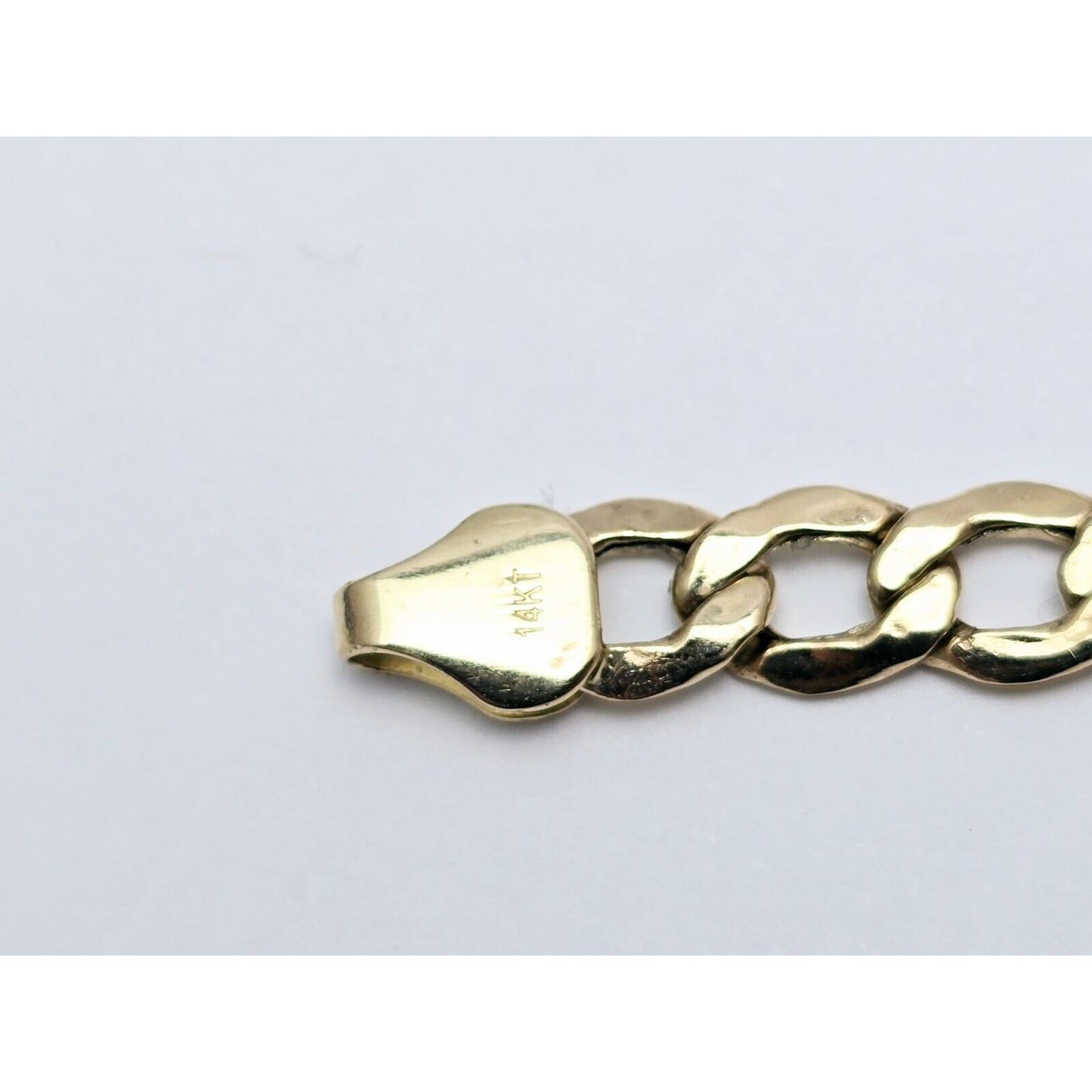 14K Yellow Gold Cuban Link Bracelet