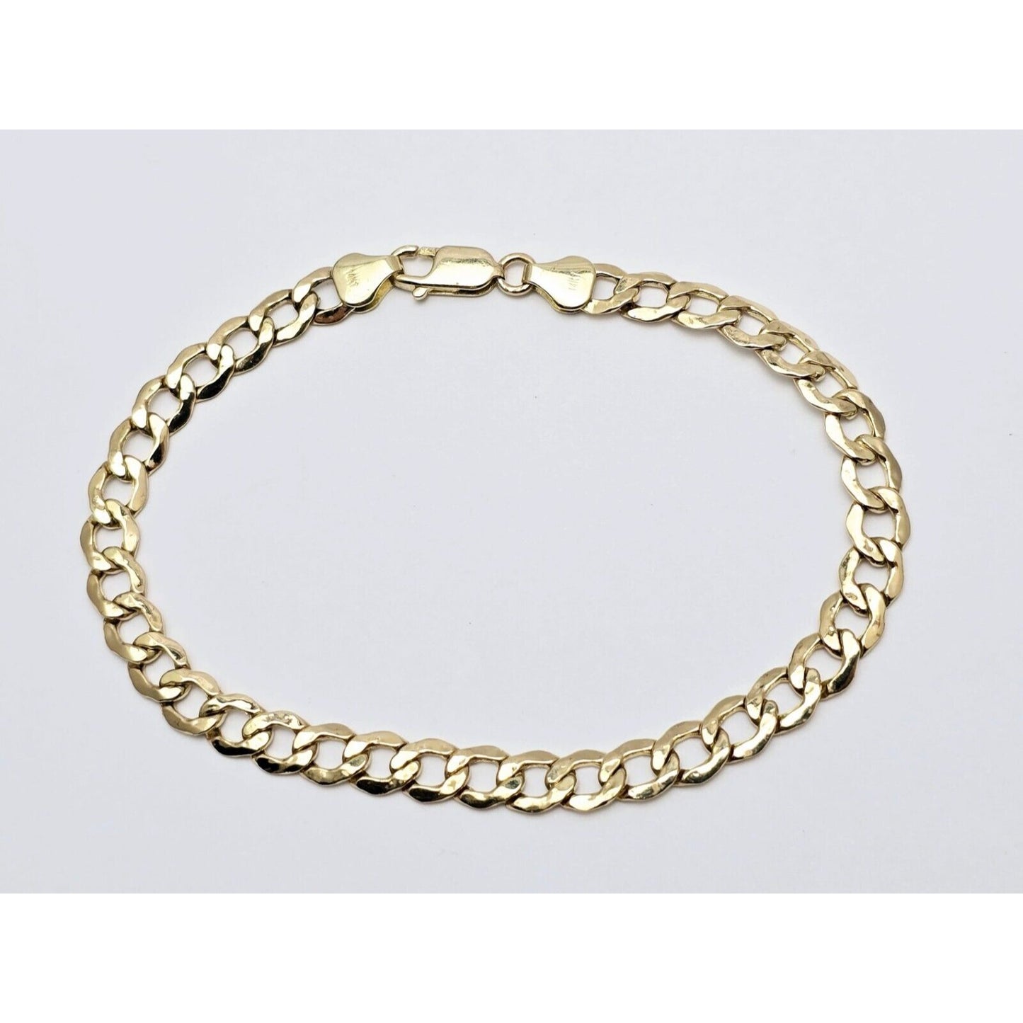 14K Yellow Gold Cuban Link Bracelet