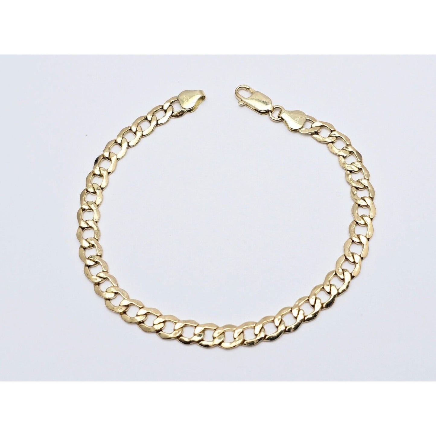 14K Yellow Gold Cuban Link Bracelet