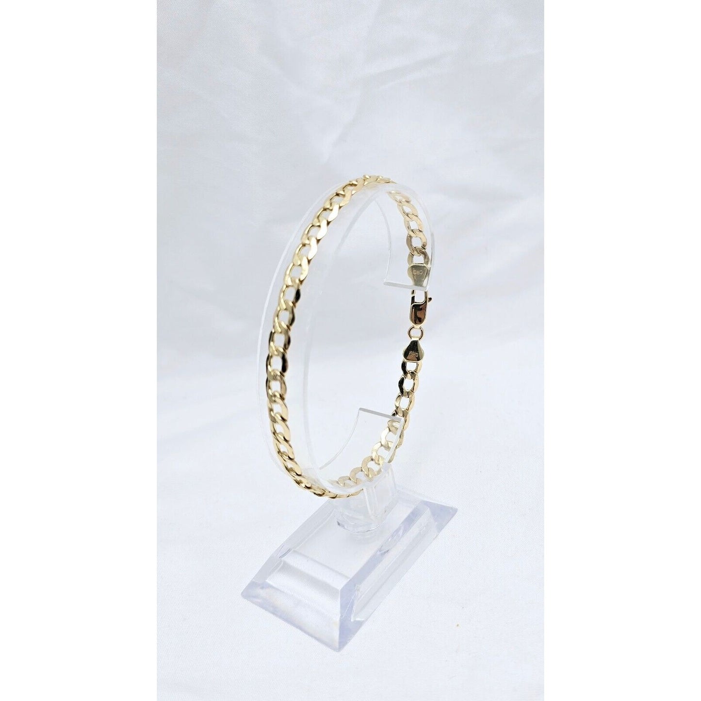 14K Yellow Gold Cuban Link Bracelet