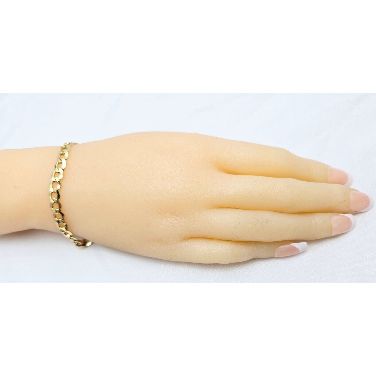 14K Yellow Gold Cuban Link Bracelet