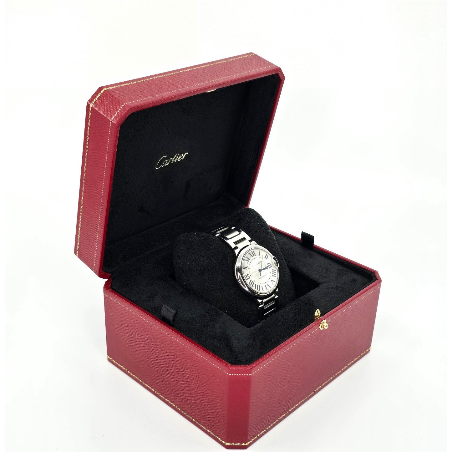 Cartier Ballon Bleu W6920046 3284 36mm Stainless Steel with Box & Papers 2020