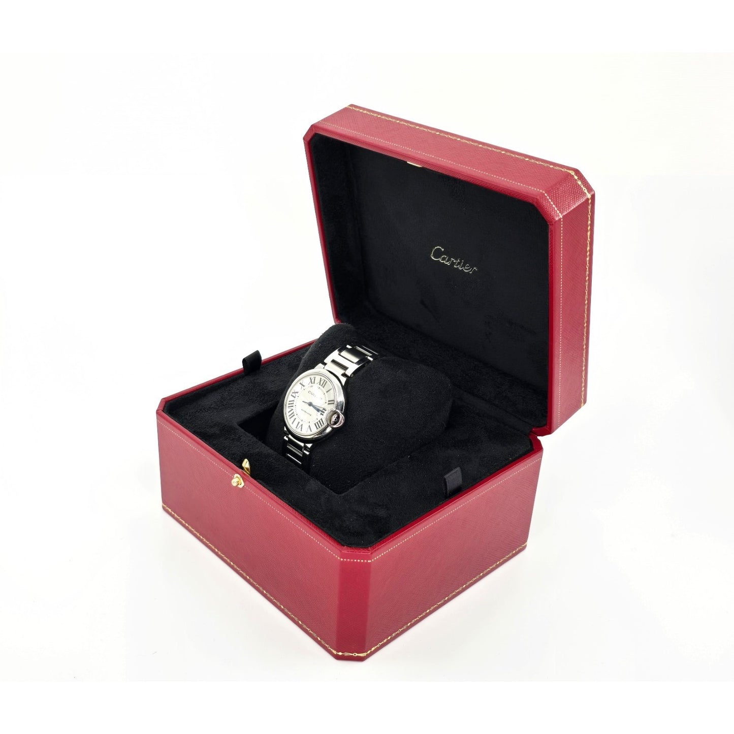 Cartier Ballon Bleu W6920046 3284 36mm Stainless Steel with Box & Papers 2020