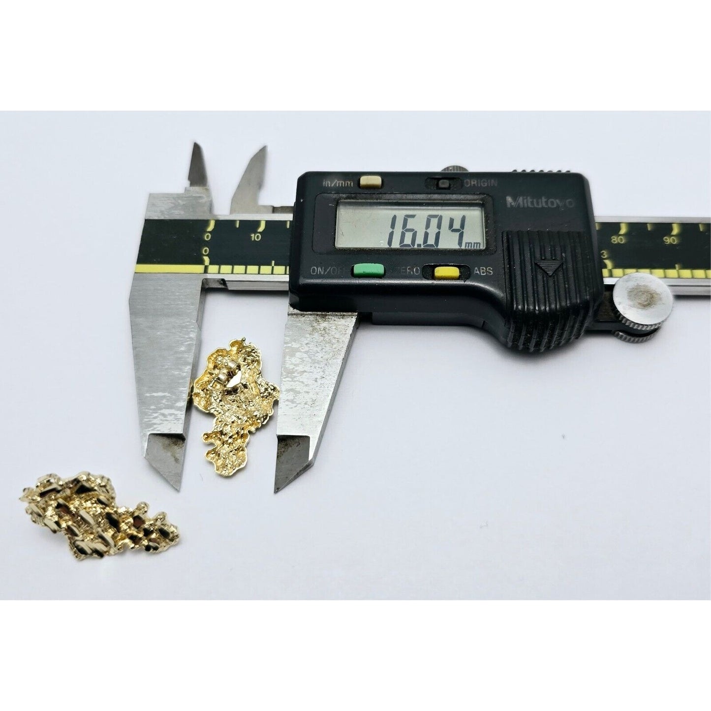 10K Yellow Gold Nugget Stud Earrings