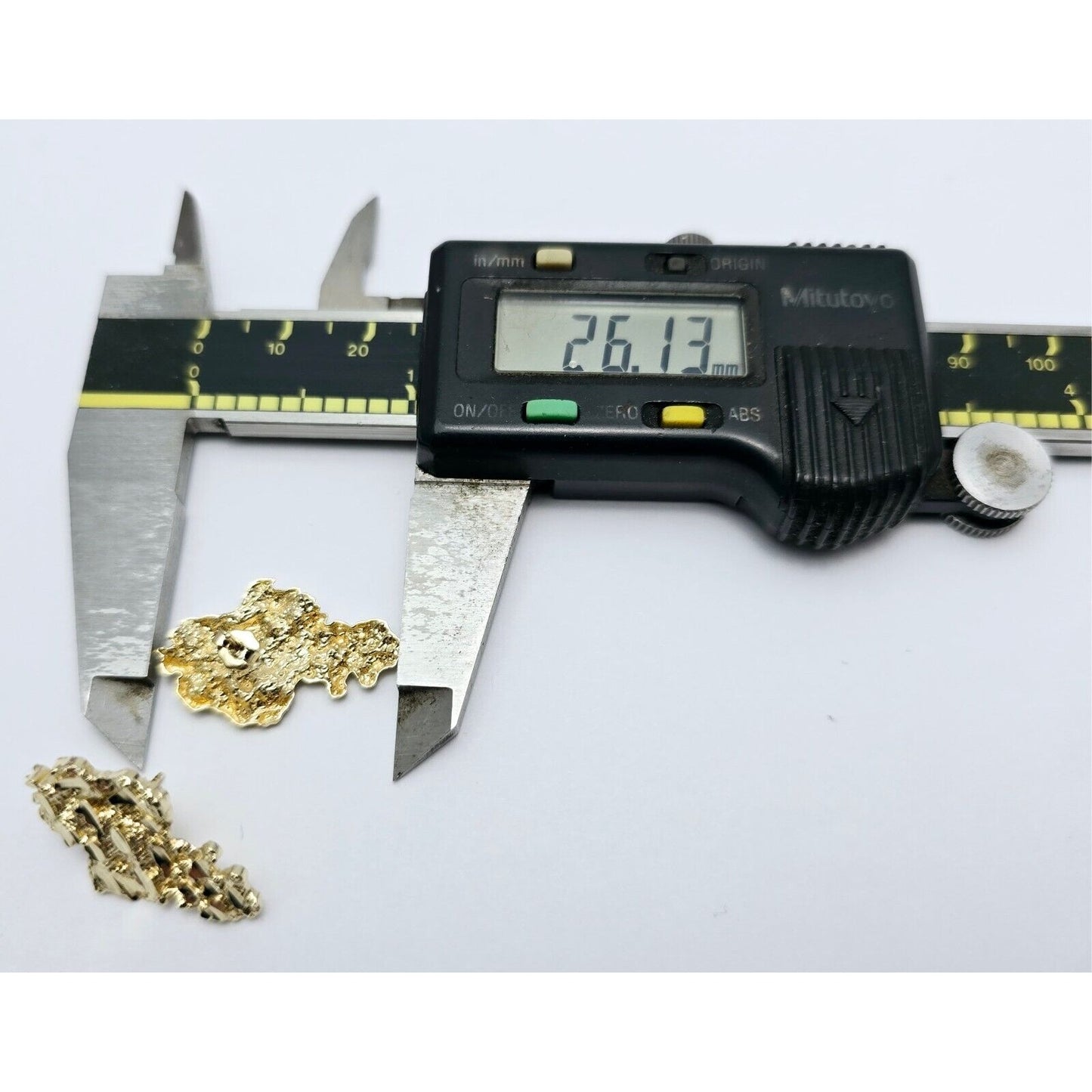 10K Yellow Gold Nugget Stud Earrings