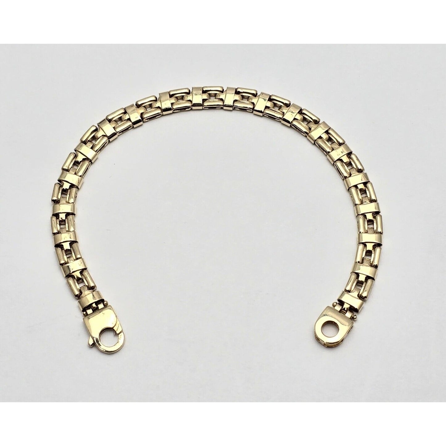 14K Yellow Gold Custom Link Bracelet