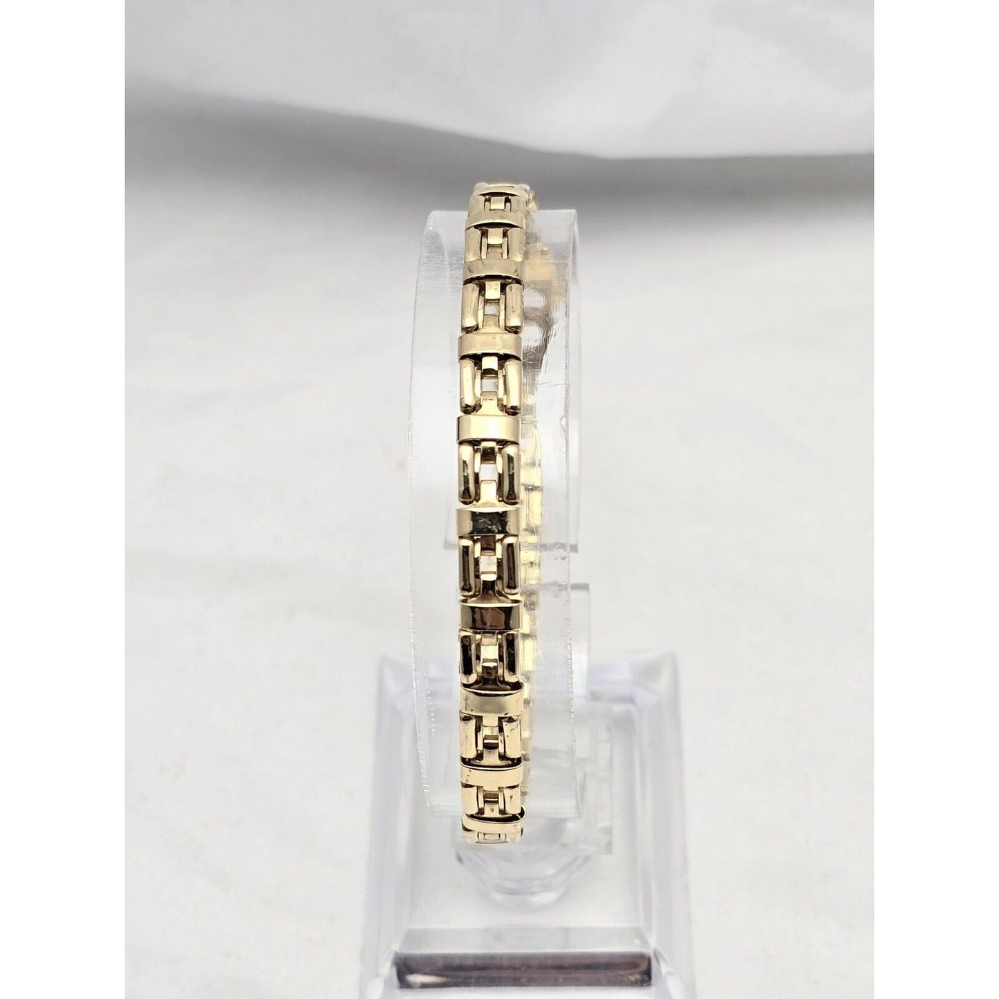 14K Yellow Gold Custom Link Bracelet