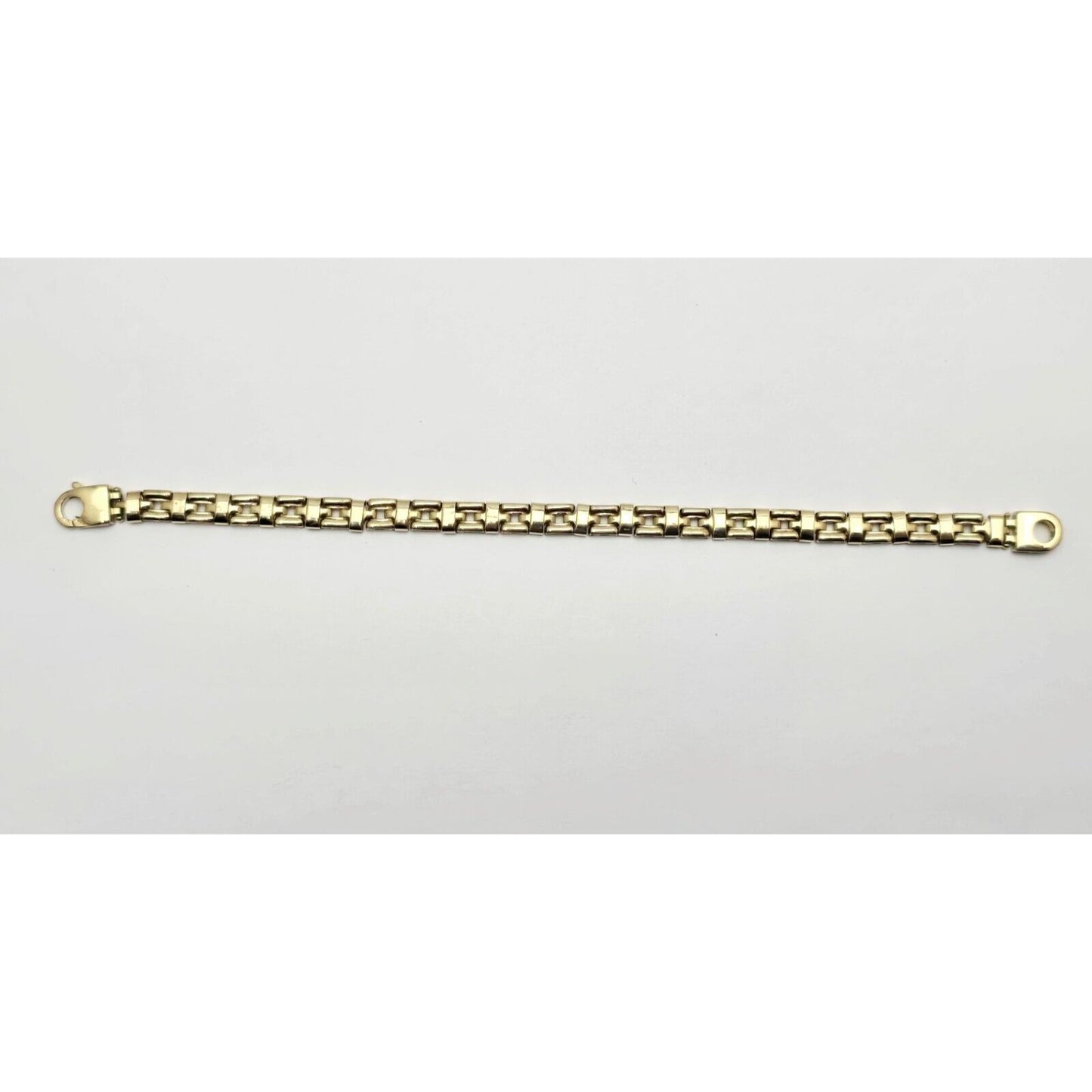 14K Yellow Gold Custom Link Bracelet