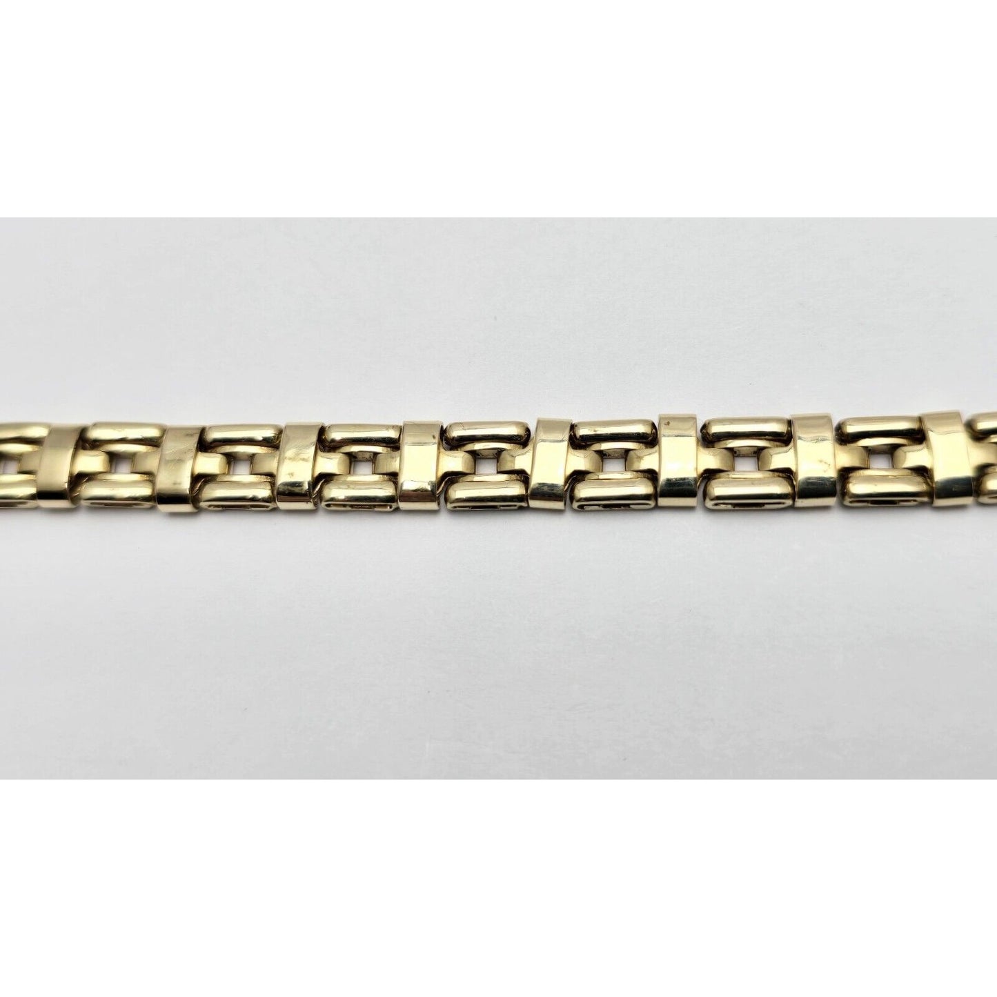 14K Yellow Gold Custom Link Bracelet