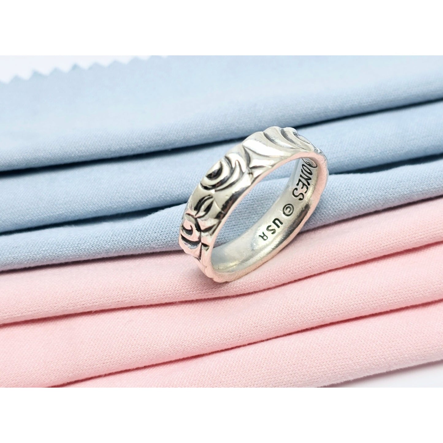 Rare Leonard Kamhout Lone Ones Sterling Silver Full Circle Band Ring