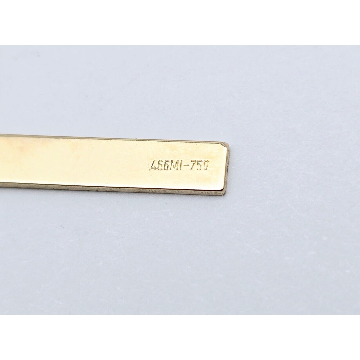 18K Yellow Gold Religious Diamond Cut Cross Charm Pendant