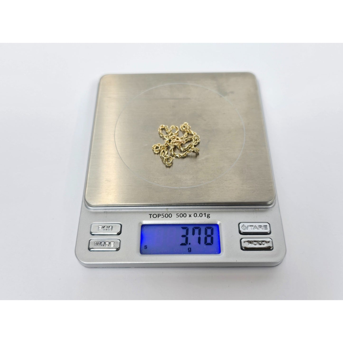 14K Yellow Gold Rope Bracelet