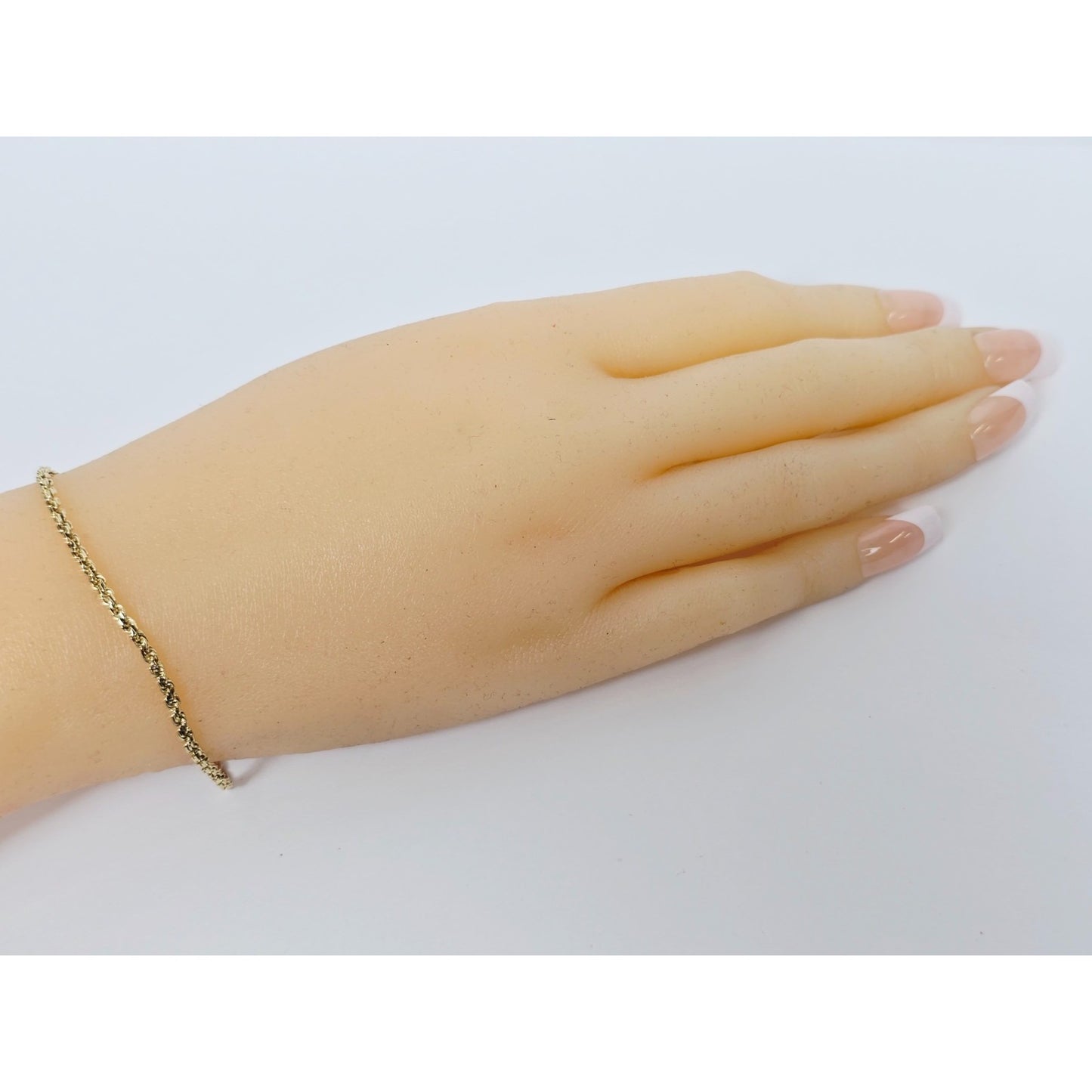 14K Yellow Gold Rope Bracelet