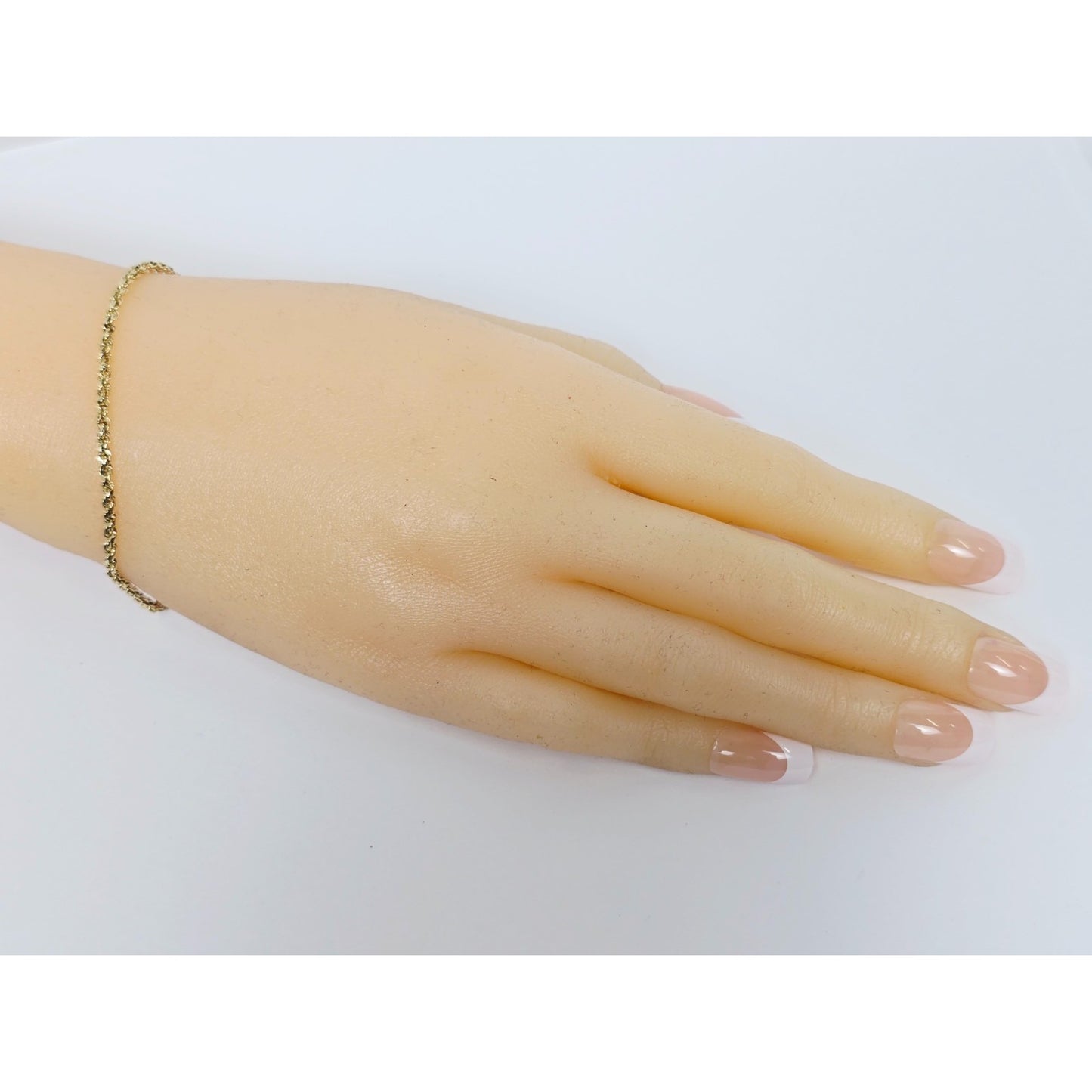14K Yellow Gold Rope Bracelet