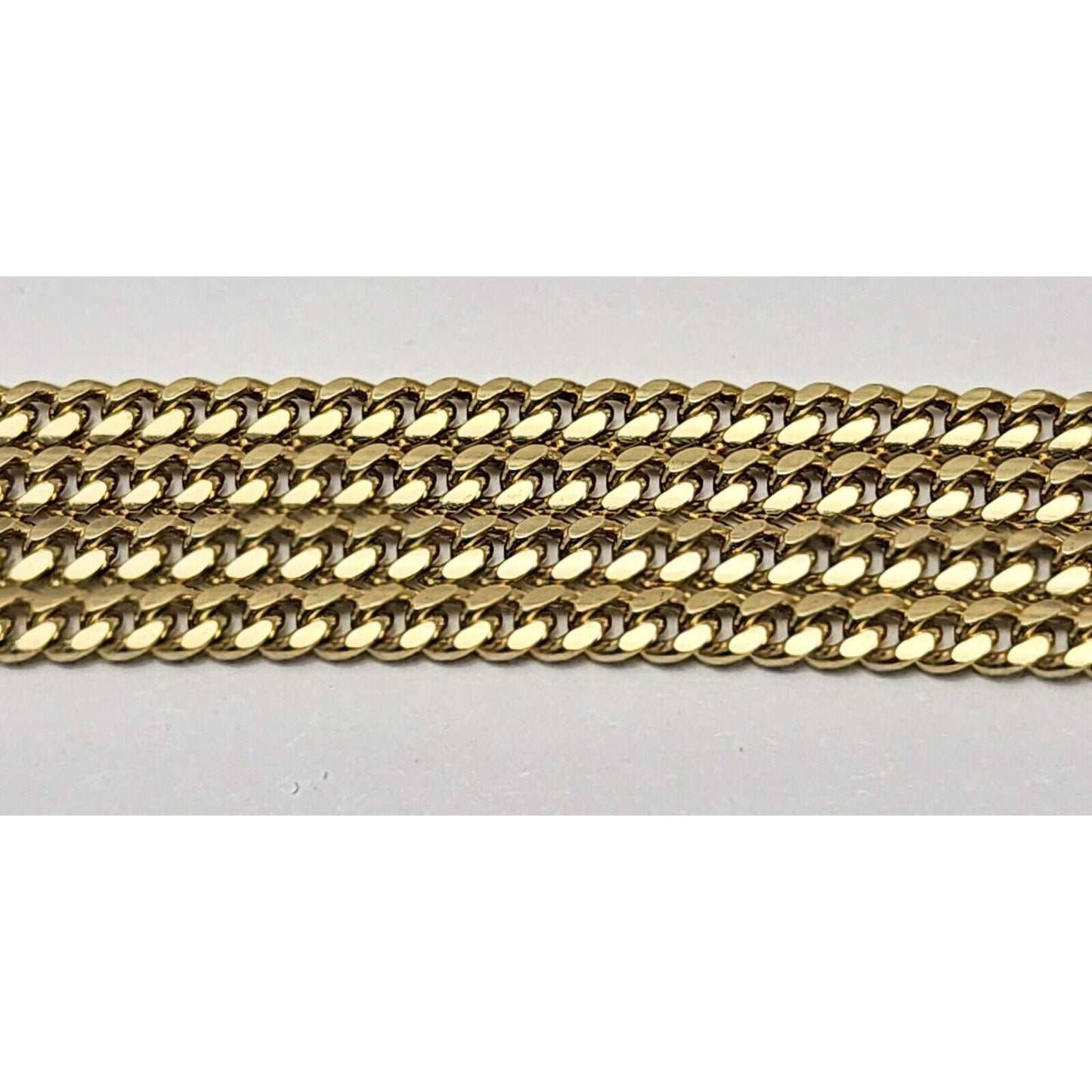 14K Yellow Gold Cuban Link Chain Necklace