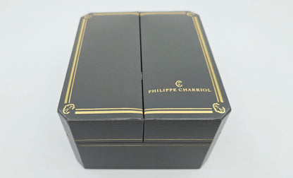 Philippe Charriol Columbus 925 Silver Watch Cable Bracelet MOP Diamond Dial