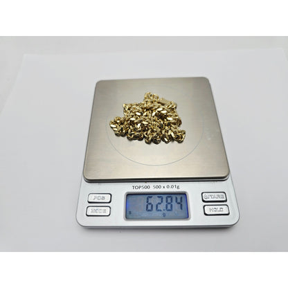 14K Yellow Gold Cuban Curb Link Chain Necklace