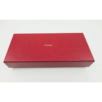 18K Yellow Gold Cartier LOVE bracelet on chain 2 diamonds with Box & Paper