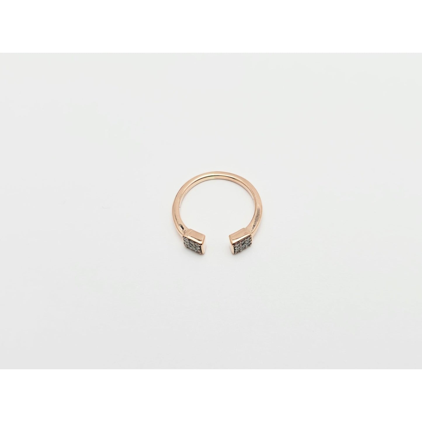 14K Rose Gold Diamond Baby Ring