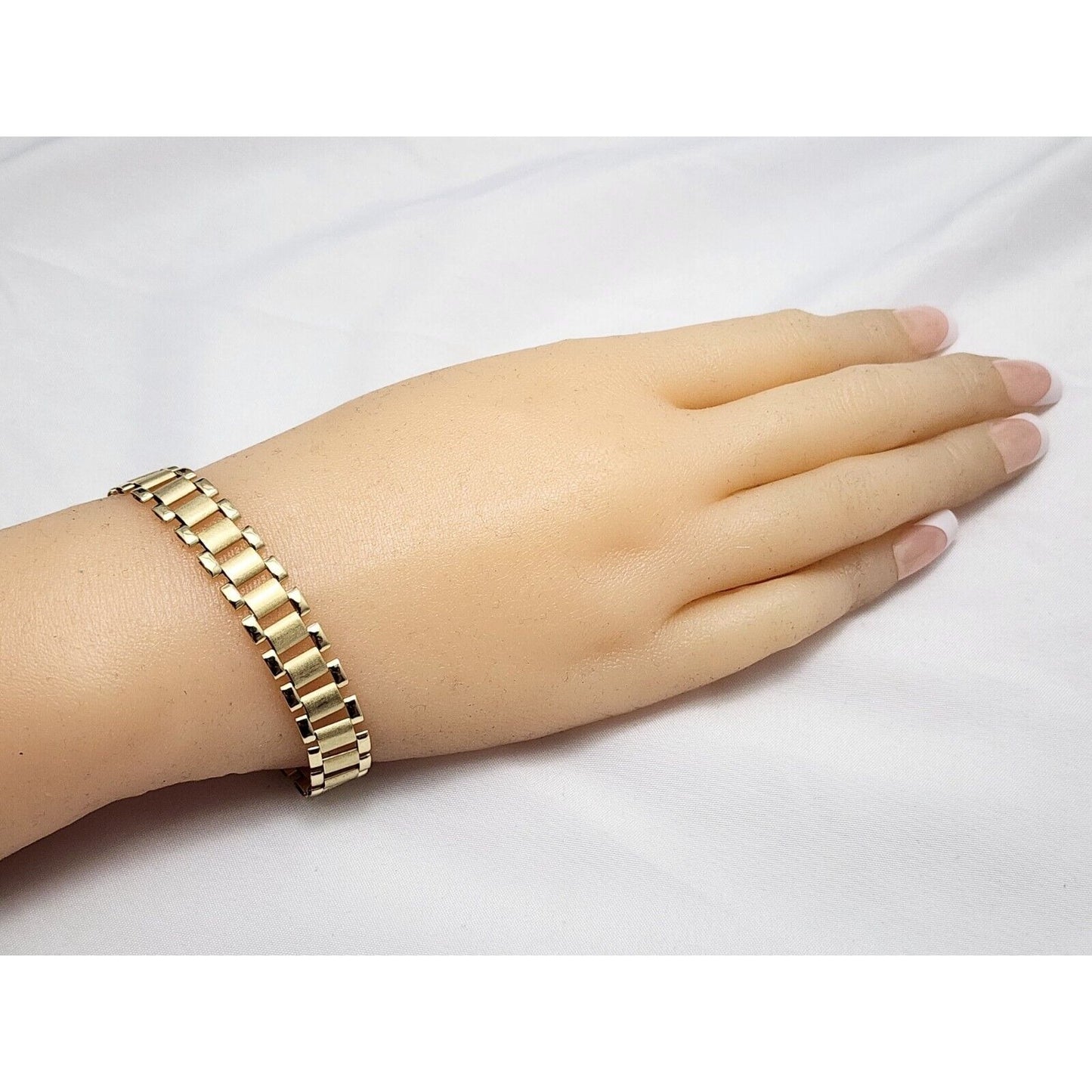 10K Yellow Gold Rolex Link Bracelet