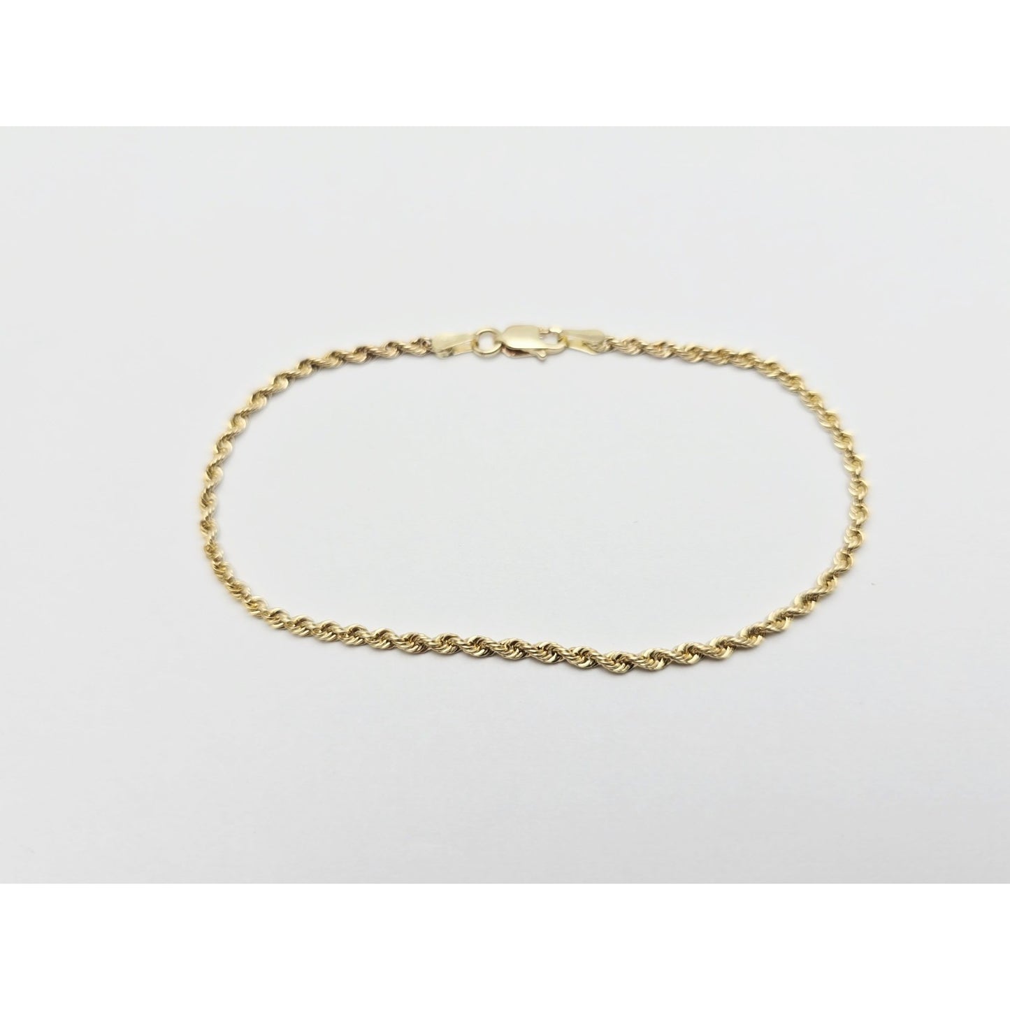 14K Yellow Gold Rope Bracelet